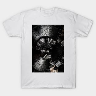 Black Tricone Drill Bit T-Shirt